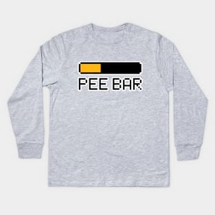 Scott Pilgrim Pee Bar Kids Long Sleeve T-Shirt
